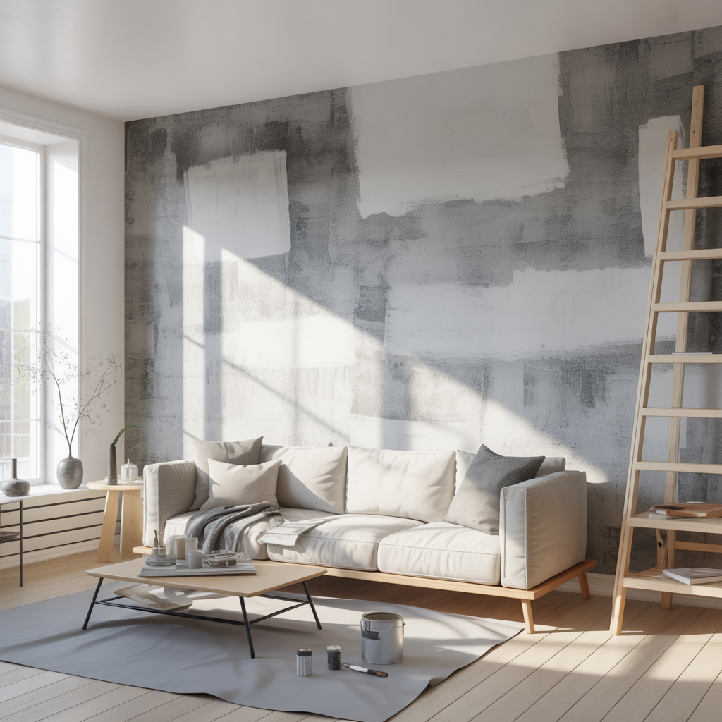 5.Hur gor du en betonglook med farg