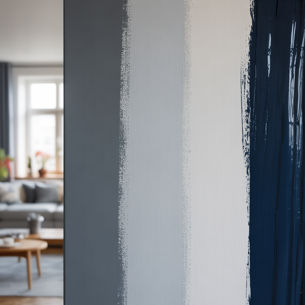 8.Vad ar skillnaden mellan helmatt halvblank och blank farg