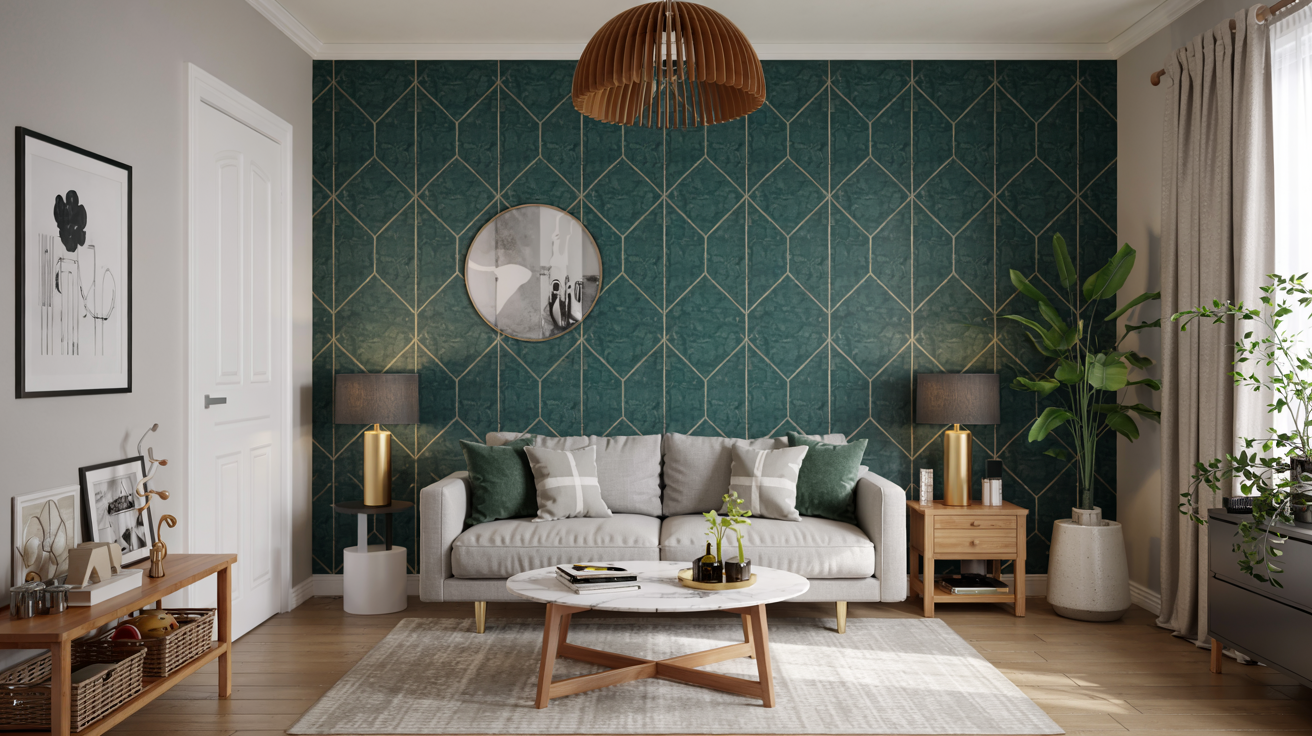 tapetsering emerald 2