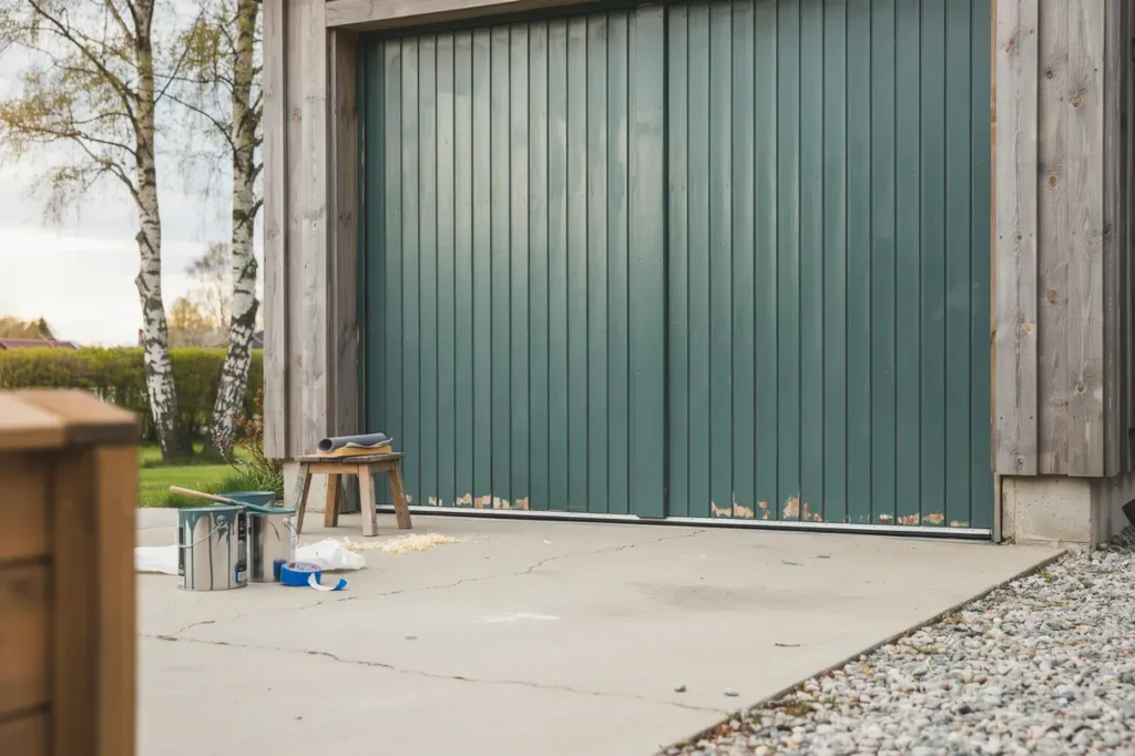 m la om garageporten r tt f rg f rarbete och tips f r ett h llbart resultat