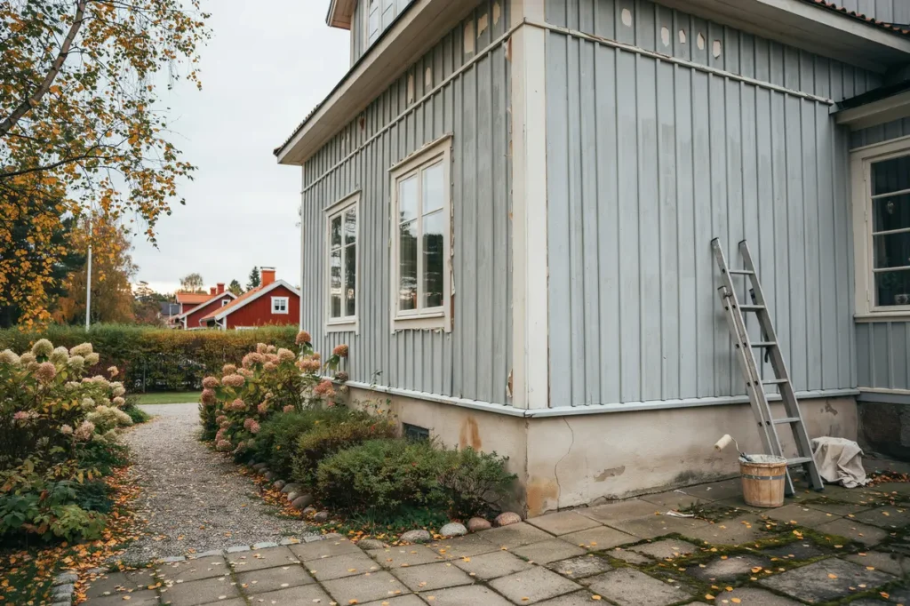 september r perfekt f r att m la fasadtv tt och grundarbete innan h stens fukt tar ver